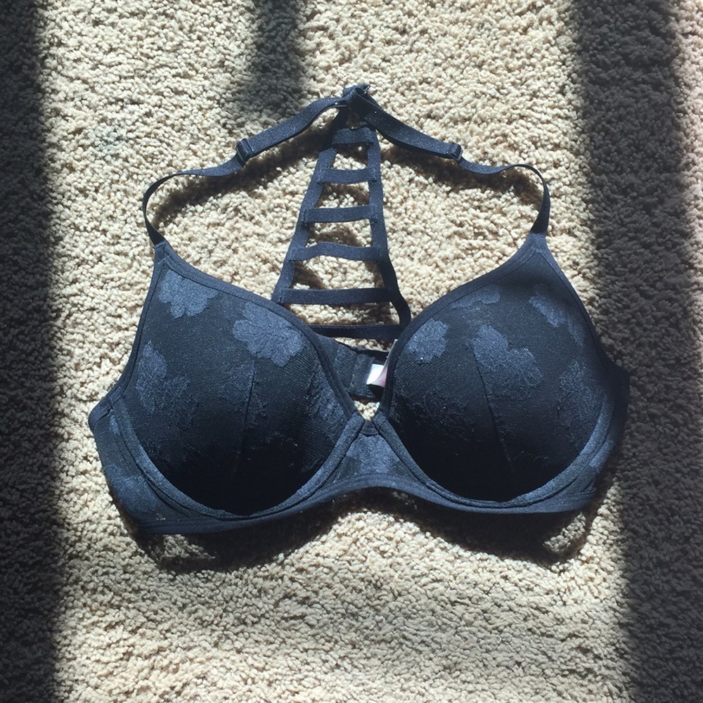 PINK strappy bra